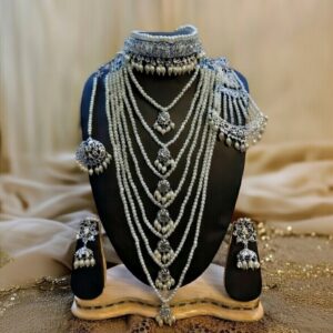 Bridal Set in Silver look