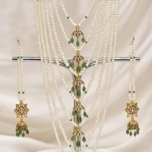 Traditional Sathlada with Karanphool Set