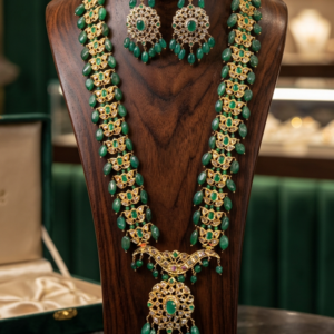 Asif Jahi with Green Beads