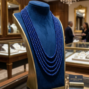 Blue Onyx Multilayer Necklace